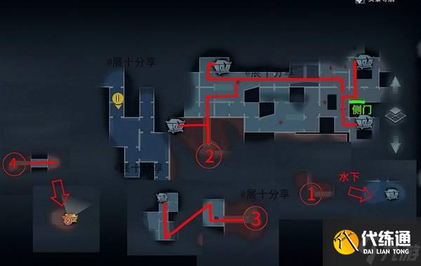 《超自然行动组》昆仑秘境极限侧门在下地图小抄