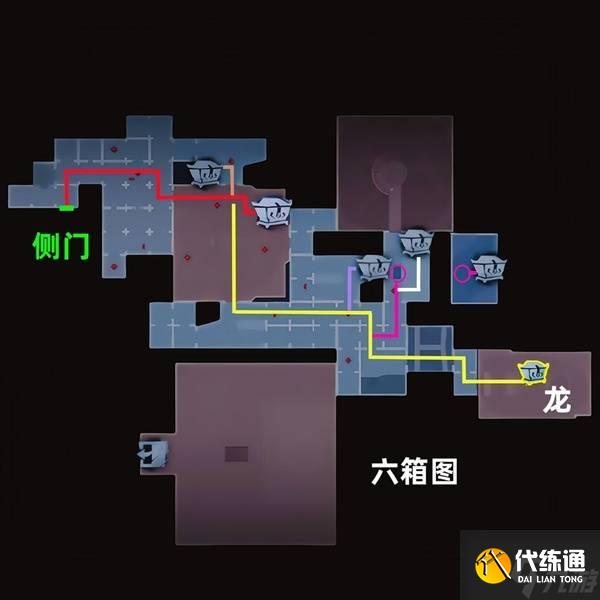 《超自然行动组》昆仑秘境极限侧门在下地图小抄