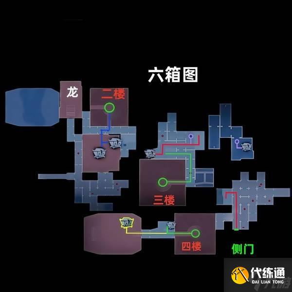 《超自然行动组》昆仑秘境极限侧门在下地图小抄