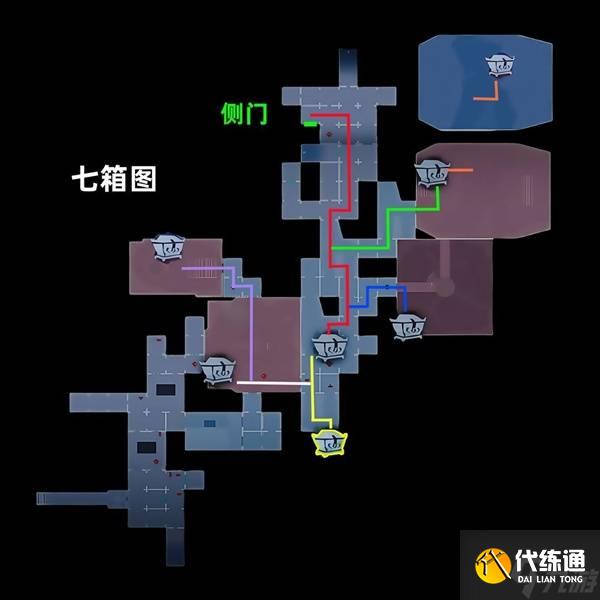 《超自然行动组》昆仑秘境极限侧门在下地图小抄