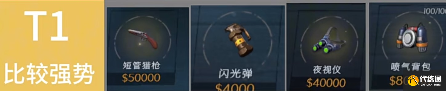 超自然行动组装备排名分享