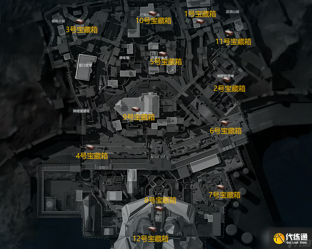 《三角洲行動(dòng)》巴克什全寶藏箱位置介紹