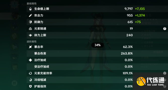 原神恰斯卡畢業(yè)面板屬性一覽 原神恰斯卡畢業(yè)面板屬性一覽