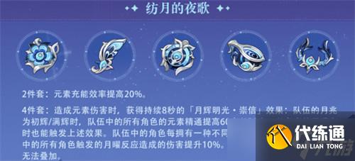 原神6.0版本新圣遺物詳解