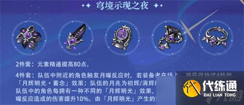 原神6.0版本新圣遺物詳解