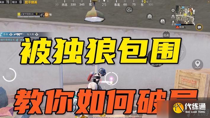 绝地求生中独行狼的应对策略是什么？如何有效击败？