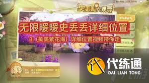 无限暖暖美美紫花海史丢丢位置在哪