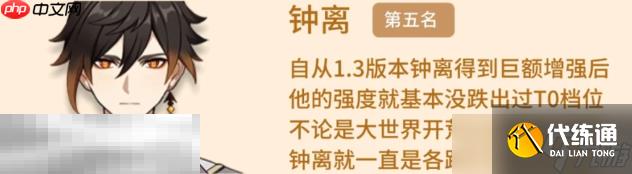 原神0命最強輔助有誰 0命五星最強輔助排行榜