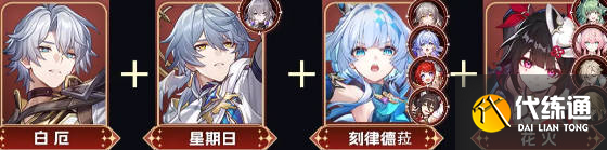 崩壞星穹鐵道主觀敘事滿分陣容搭配推薦2