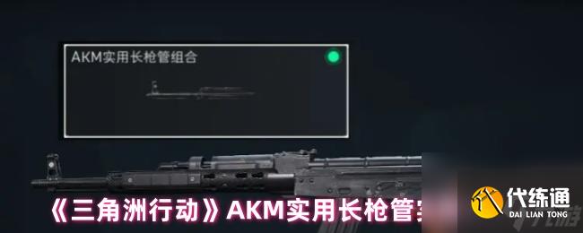 《三角洲行動(dòng)》AKM實(shí)用長(zhǎng)槍管實(shí)用性介紹