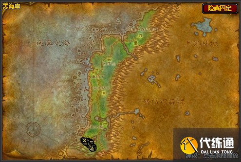 魔獸世界黑海岸獵人稀有寶寶位置分享2