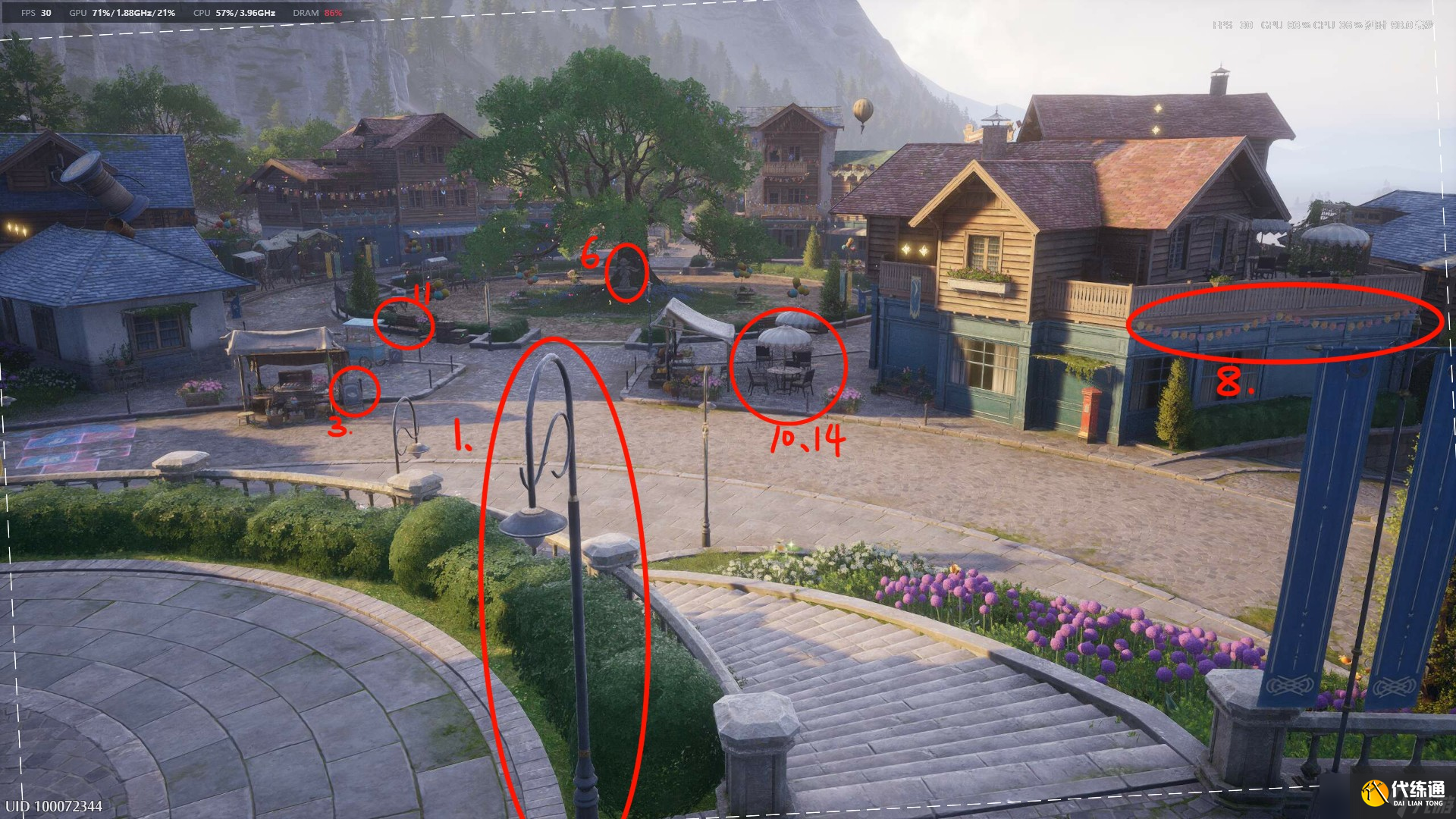 无限暖暖大世界家园家具图纸位置说明