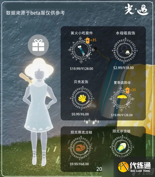 光遇夏之日兌換圖一覽