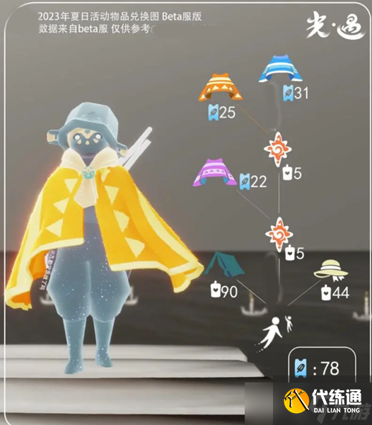 光遇夏之日兌換圖一覽