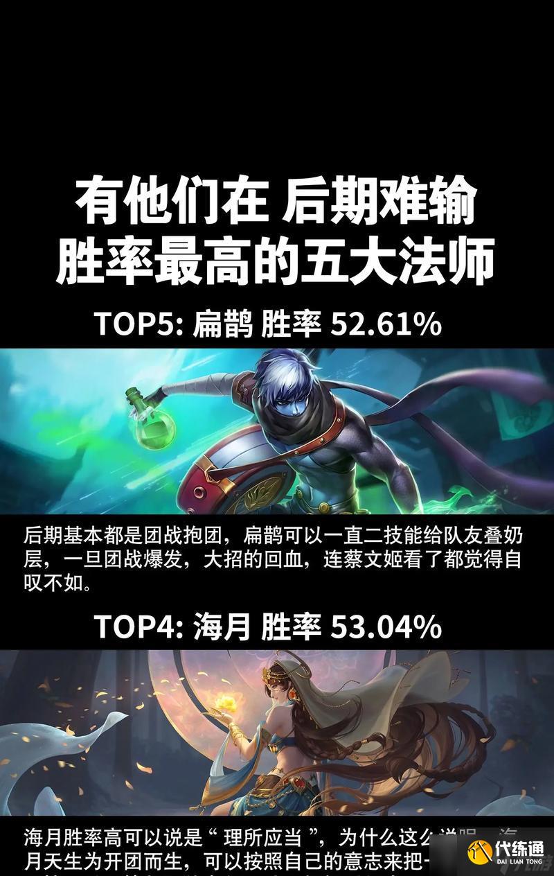 王者荣耀两大调整法师前后对比分析（走向平衡的路上）