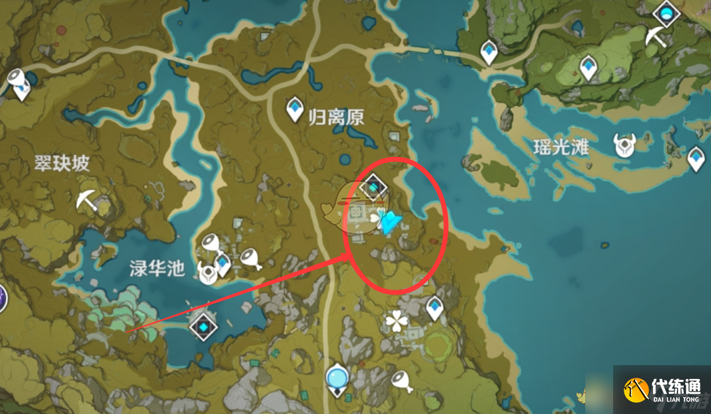 原神蜥蜴分布地圖