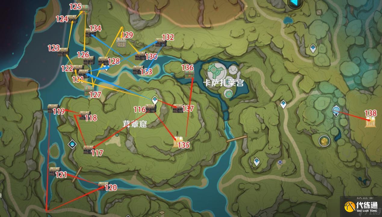 原神須彌寶箱全收集——【116-138篇】