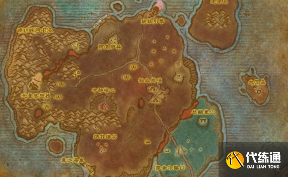 魔兽世界秘血岛损坏的兽笼位置介绍1