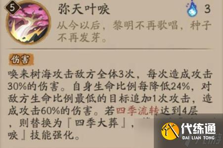 陰陽師新式神季技能介紹