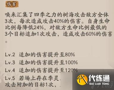 陰陽師新式神季技能介紹