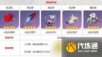 原神申鶴圣遺物怎么選擇 - 輔助與副C最佳搭配解析