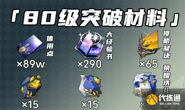 崩壞星穹鐵道丹恒騰荒突破材料有哪些