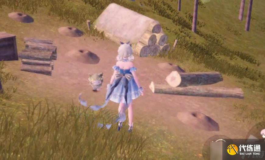 《无限暖暖》围巾蚯蚓捕捉