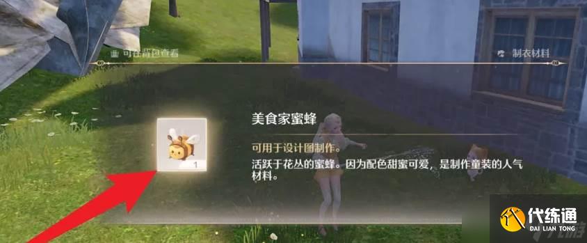 《无限暖暖》美食家蜜蜂获取