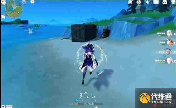 原神楓丹芒索斯山東瀑布下的寶箱解密指南