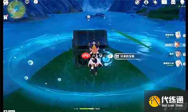 原神楓丹芒索斯山東瀑布下的寶箱解密指南