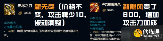 lols11大乱斗AD怎么出装备