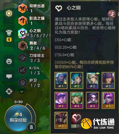 金鏟鏟之戰s10心之鋼連敗運營玩法思路4