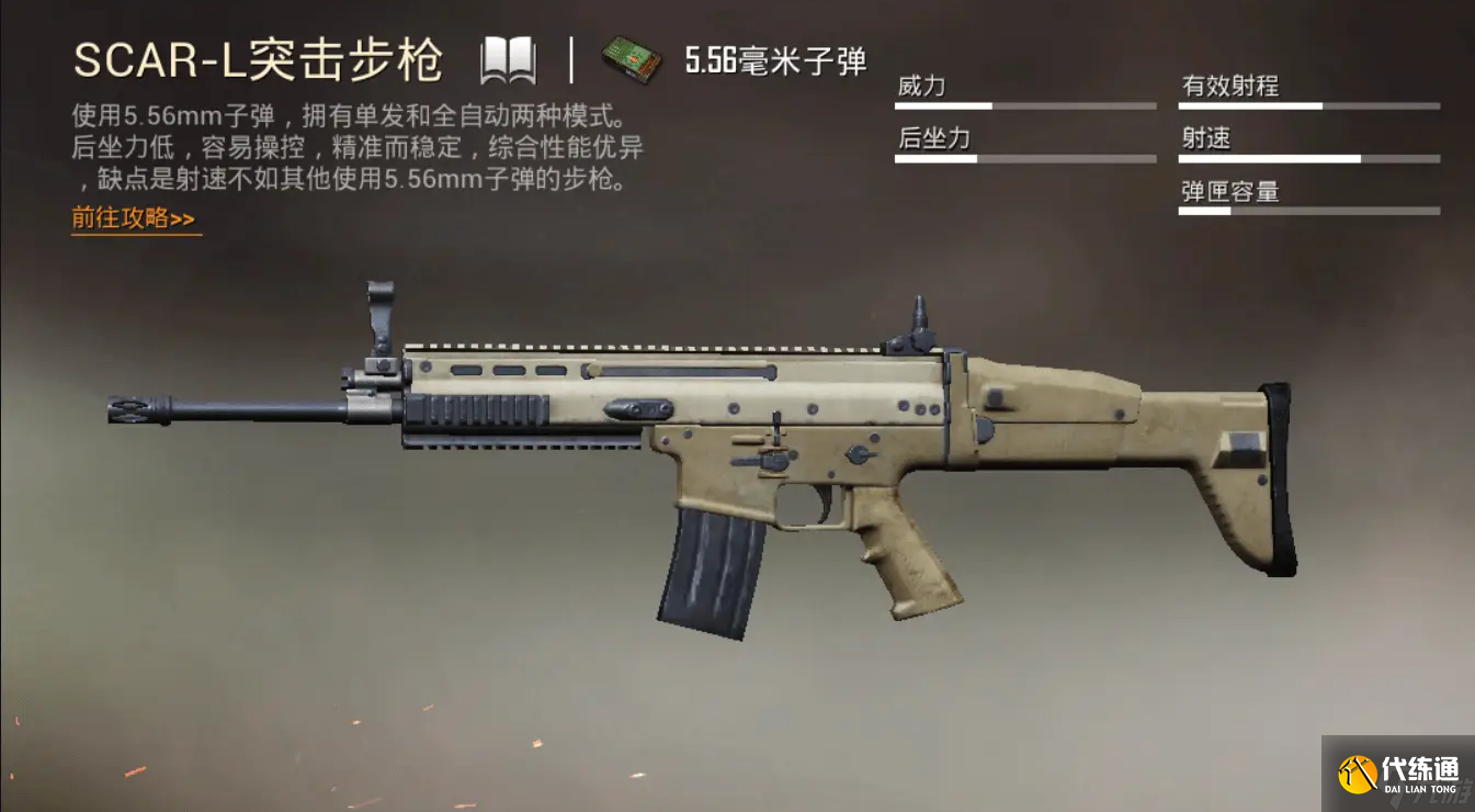 绝地求生什么武器适合全自动