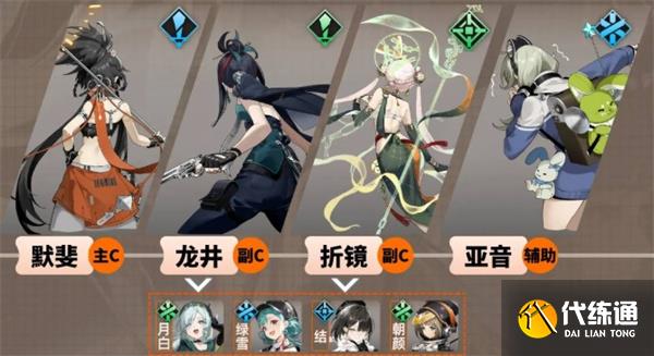 新月同行亞音卡帶及陣容搭配推薦