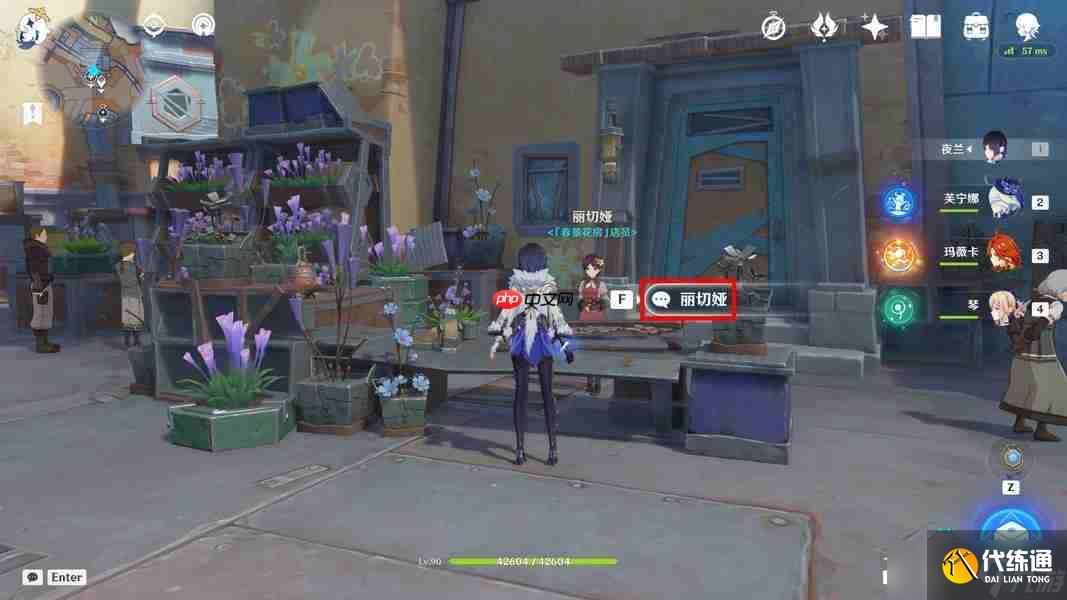 原神月之一版本宿影花采集路線