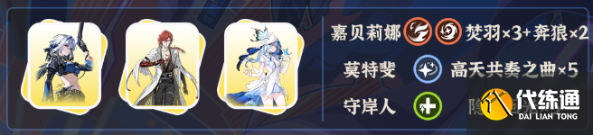 鸣潮嘉贝莉娜阵容搭配推荐3