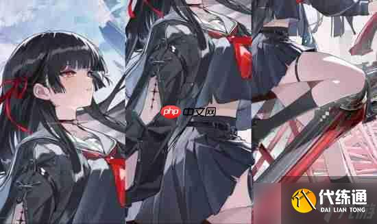 《鸣潮》黑长直JK少女千咲立绘公布