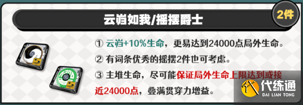 绝区零卢西娅驱动及词条搭配推荐2