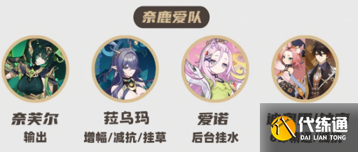 原神奈芙爾陣容搭配思路1 原神奈芙爾陣容搭配思路1