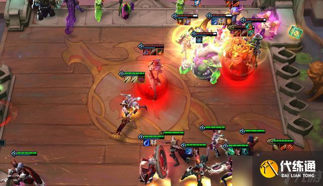 云顶之弈手游九猩红站位策略详解（九猩红如何在战场上扬威）