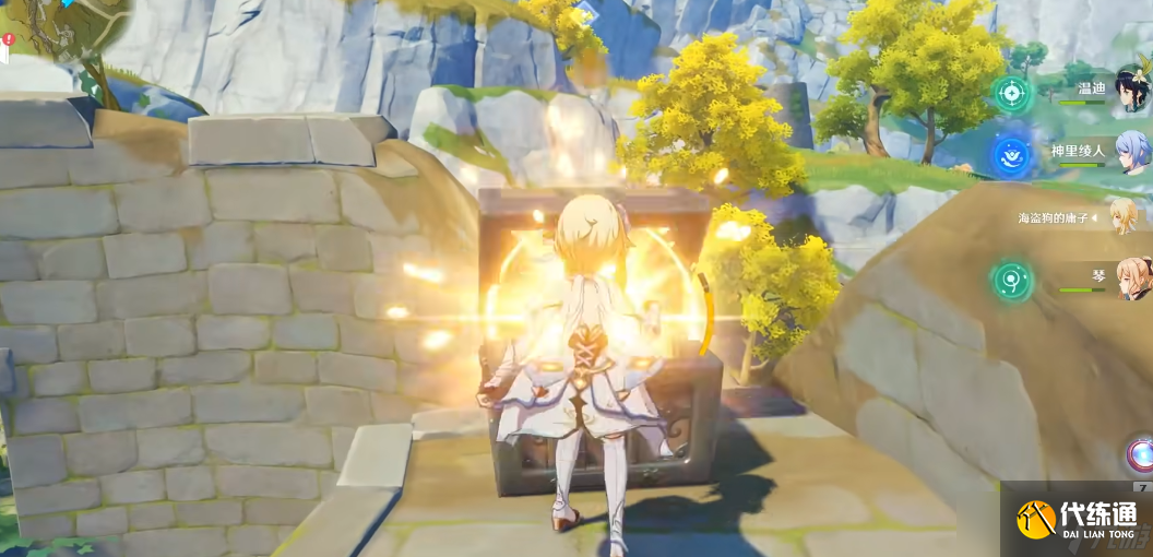 原神遁玉陵寶箱怎么開