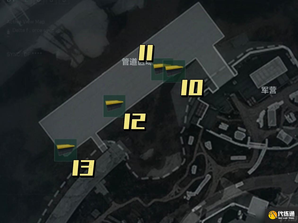三角洲行动零号大坝比利狼24个点位一览
