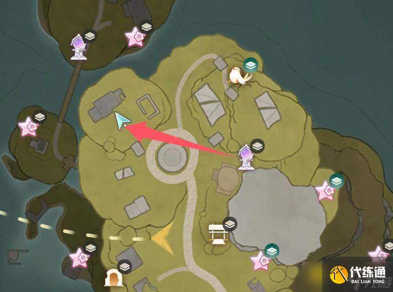《无限暖暖》丰饶古村纪念之章在哪里-敲下纪念之章丰饶古村位置图解