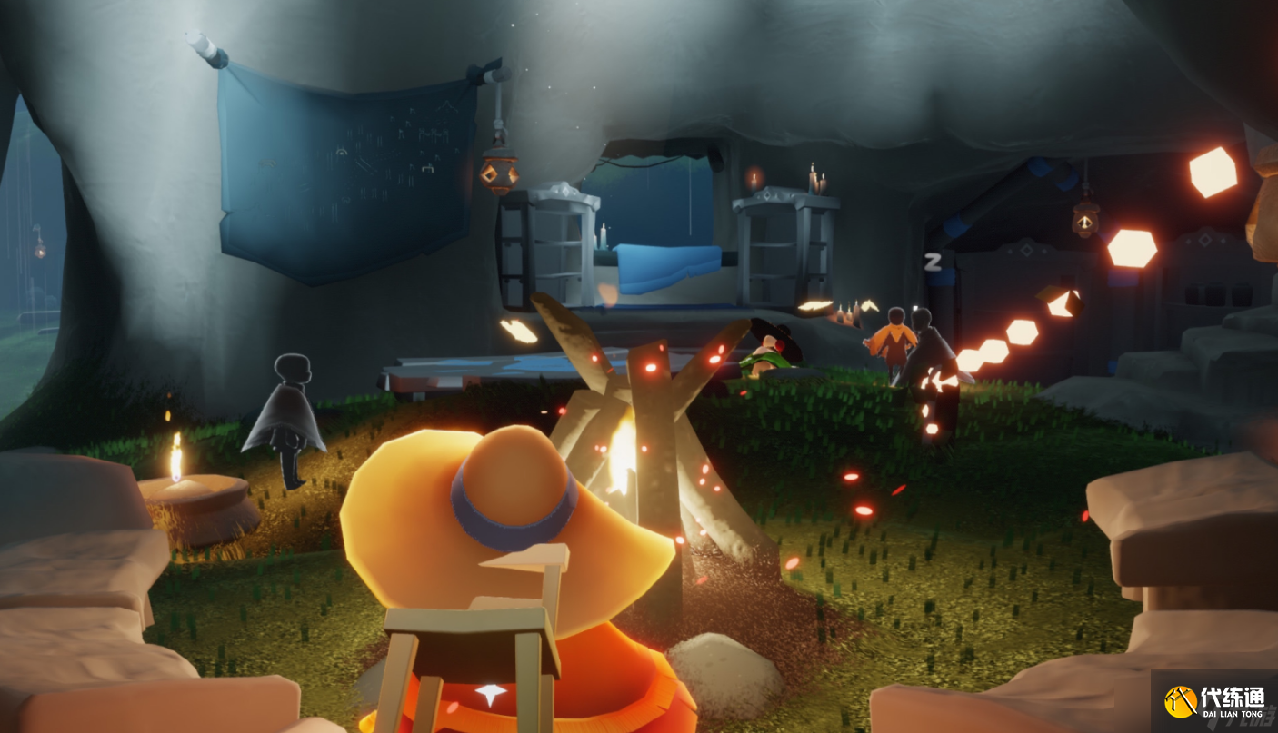 光遇树屋里的那个门怎么进