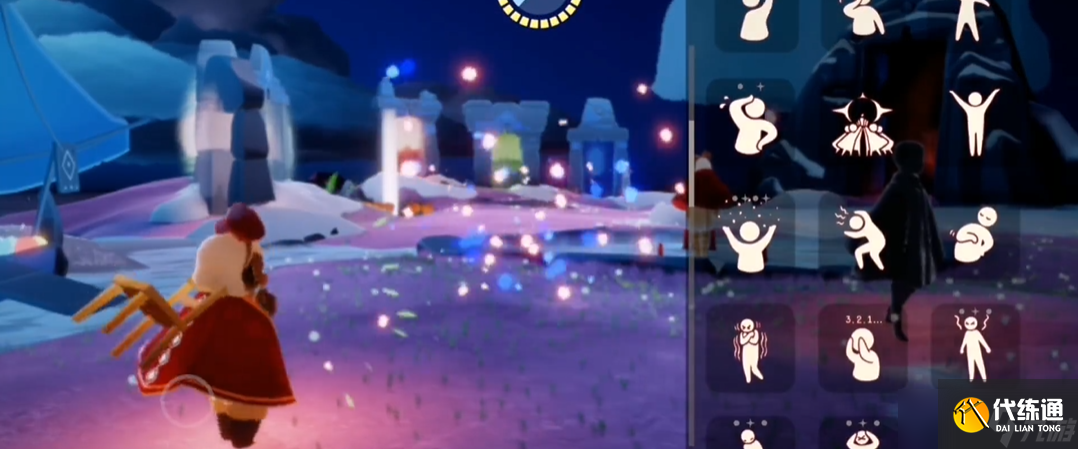 光遇如何获得礼花的动作