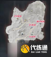 燕云十六声中安西军第二十五镇军旗位置在哪