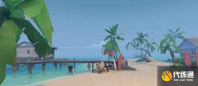 第五人格沙滩地毯装饰