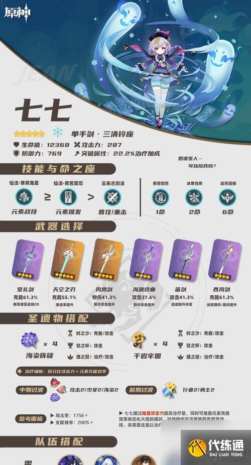 原神七七配队攻略（如何选择最佳队友搭配）