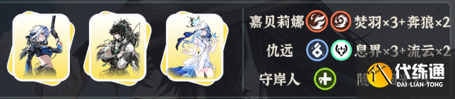 鸣潮仇远阵容搭配推荐1