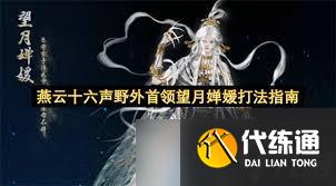 燕云十六声浴血难度望月婵媛怎么打
